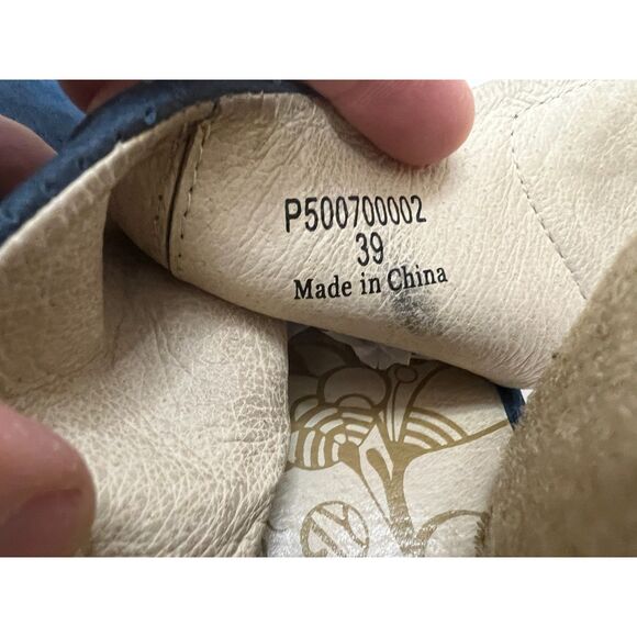 Fly London Yuzu wedge sandal. Size 39(W) - Picture 8 of 8